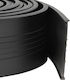 vidaXL Signage Accessories Made of Plastic in Black Colour with Width 7cm