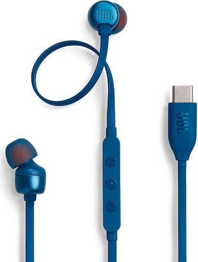 JBL Tune 310c In ear Handsfree слушалки с USB-C конектор Синьо