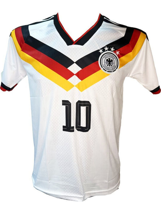 Men's Football National Team Germany Musiala White Black Red Yellow
