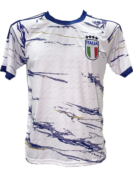 Men's Football Appearance Italy National Team Totti White Blue Special Edition 8913-03