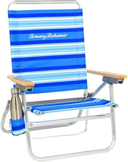 Tommy Bahama Καρέκλα Παραλίας Αλουμινίου Τιρκουάζ 88.5x62x11.3εκ.