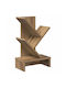 Bookcase Processed Wood 30x18x48cm