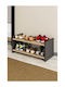 Wooden Shoe Organizer 68x30x30cm