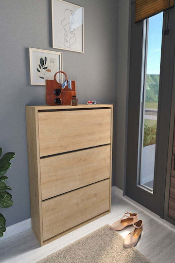Ξύλινη Παπουτσοθήκη 73x22x110cm