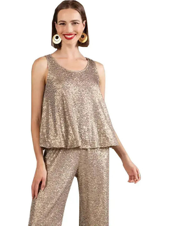 Women's Blouse Gold