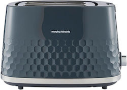 Morphy Richards Φρυγανιέρα 2 Θέσεων 850W Γκρι