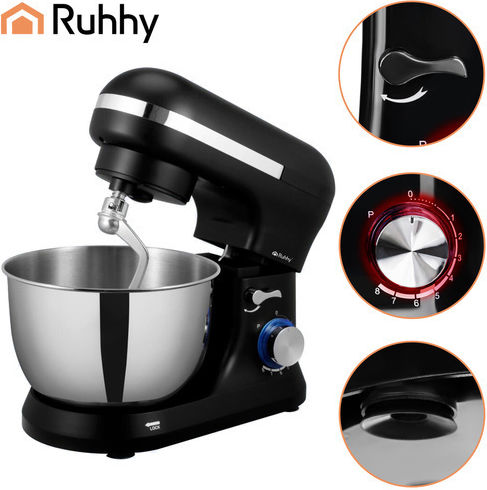 Ruhhy Kuzinomihană 1000W Cu Bol Inox 4.5lt Gri