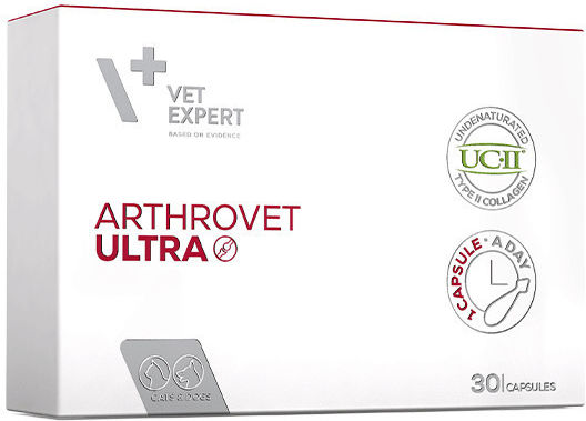 VetExpert Arthrovet Ultra Мултивитамини за Кучета и Котки в Капсули за Стави