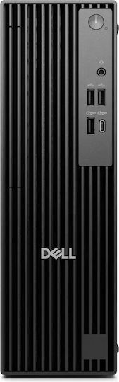 Dell Pro Slim Компютри В Компактен Формат Настолен Компютър (Ultra 5-235/16GB DDR5/1TB SSD/W10 Home)