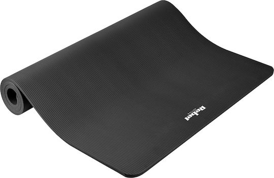 Rebel Active Yoga Exercise Mat Black (190x115cm)