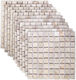 vidaXL Floor / Wall Interior Glossy Tile 30x30cm Cream