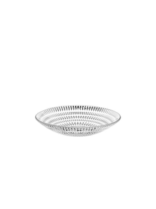 Nachtmann Ethno Round Glass Serving Bowl with Diameter 25cm