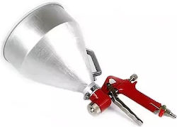 Silver Air Spray Paint Gun