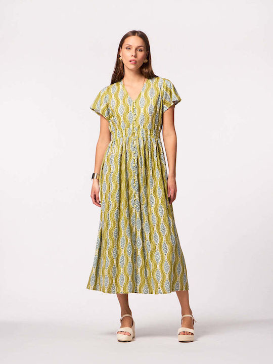 Summer Maxi Shirt Dress Sienna