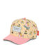 Hello Hossy Kinderhut Jockey Stoff Orange