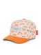 Hello Hossy Kinderhut Jockey Stoff Orange