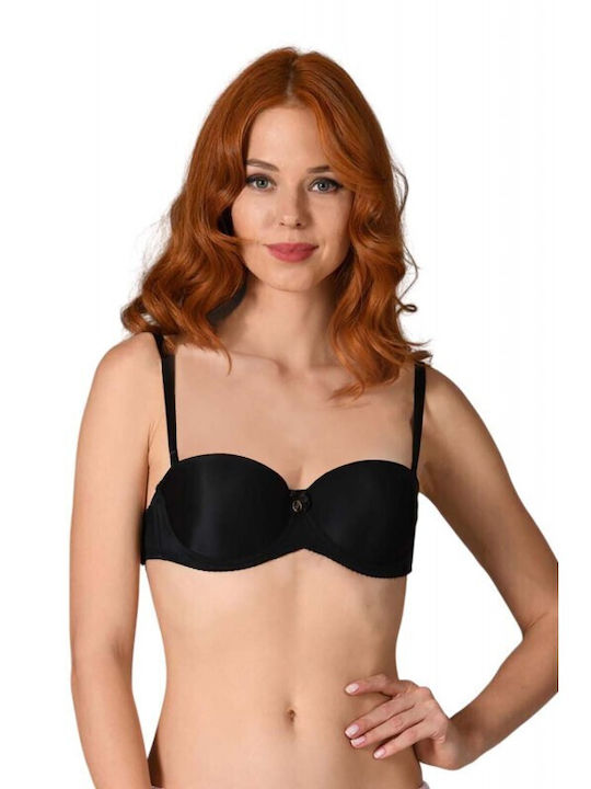 NBB Lingerie Schwarzer Büstenhalter mit Bügel