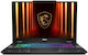 MSI Cyborg 17 B13WFKG-229NL 17.3" IPS FHD 144Hz (i7-13620H/16GB/512GB SSD/GeForce RTX 5060/W11 Home) (US Keyboard)