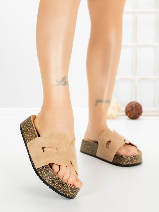 Kalapod Women's Flat Sandals Khaki 2023 KHAKI G...