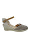 Summer Women's Platforms In Espadrille Style Black