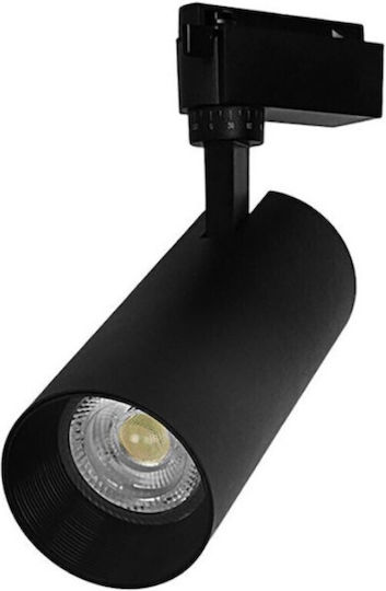 LED Cool White Spot In Black Colour