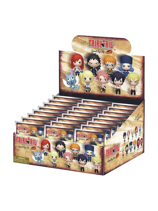 Fairy Tail 3d Foam Bag Clips Serie 1 Display 24