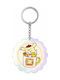 Sanrio Acrylic Keychain Pompompurin 30th Anniversary Squishy Cute Purin 01