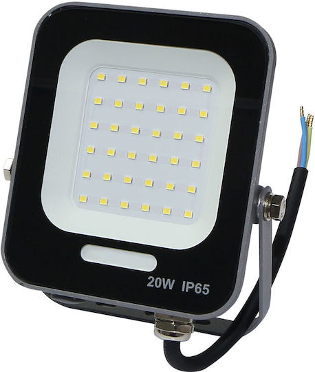 Lucas Στεγανός Προβολέας LED 20W IP66