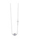 Eforo Eforo Necklace with Silver and Blue Zircon