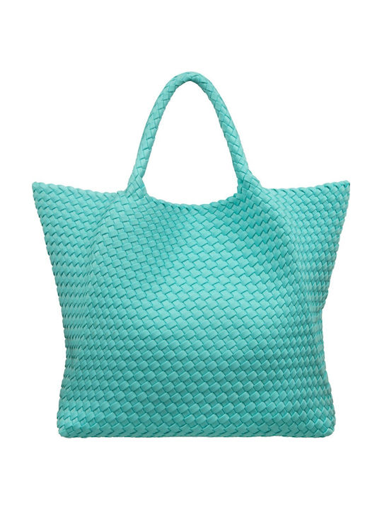 Marrea Fabric Women's Handbag Light Blue
