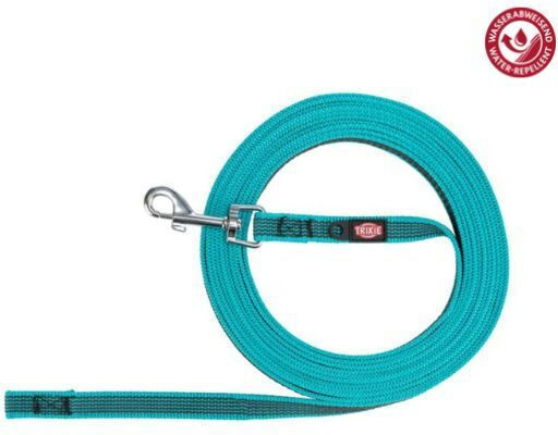 Trixie Dog Training Leash Lead Strap Tracking in Turquoise Colour 15m