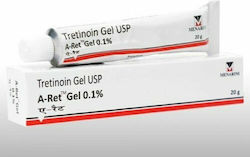 Tretinoin 0.1% Menarini A-ret Anti-acne Depigmenting Gel 20g Tretinoin 0.1% Menarini A-ret Anti-acne Depigmenting Gel 20g