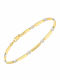 Senzio Belibasakis Men's White Gold 9K Handcuff Bracelet