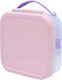 Melii Mini Kids' Food Container Made of Silicone 1.24 Litre Pink