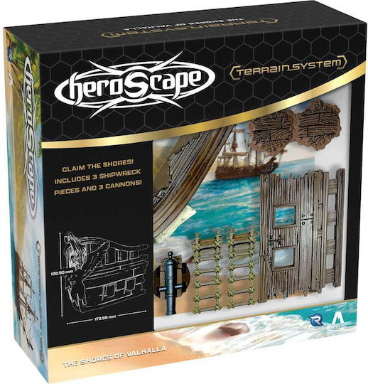 Επέκταση Παιχνιδιού Heroscape Terrain Expansion Shores of Valhalla 14+ Ετών (EN) Renegade Game Studios