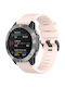 Beline Curea Din Silicon Roz (Fenix 5 / 5 Plus / 6 / 6 Pro / 7 / 7 Pro / 8 / E (47mm))