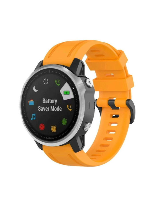 Beline Tragbares Silikonarmband Orange Garmin Instinct 2S Realme Watch 2