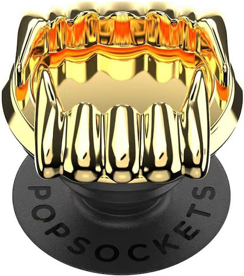 PopSockets PopSocket Say Cheese Адхезивен Грип Magsafe Стойка за Телефон Златист 806072
