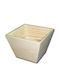 Dreweks Каспо Дървено Бежово 17x17x12.5см