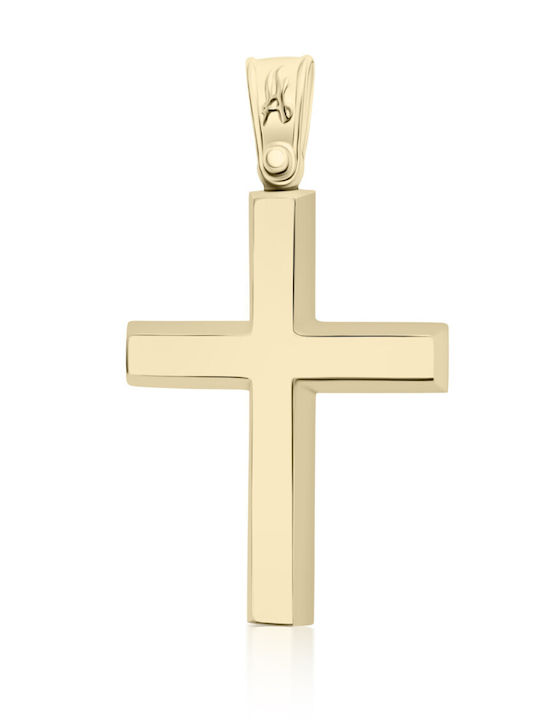 Chrilia Gold Kreuz 14K Ohne Kette