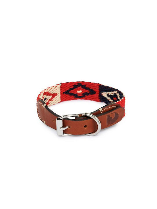 Hundehalsband Buddys Peruvian Indian Rotes