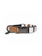 Milk & Pepper Hundehalsband Naval Blau Weiß S35 26-40cm 2cm