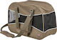 Trixie Trolley for Dog Cat Transport up to 8kg Brown L43xW29xH20cm