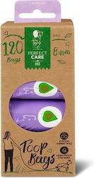 Perfect Care Чували за кучешки отпадъци Eco 8 Ролки Лавандула 120 бр Perfect Care Чували за кучешки отпадъци Eco 8 Ролки Лавандула 120 бр