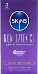 Skins Προφυλακτικά 4τμχ 57mm Natural