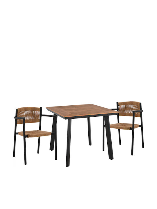 Garten- und Outdoor-Möbelsets 3 Stück Homemarkt