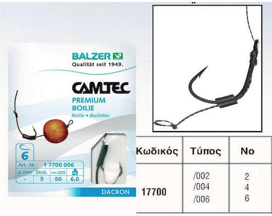 Balzer Vertical Rigs Thread Black Size 1