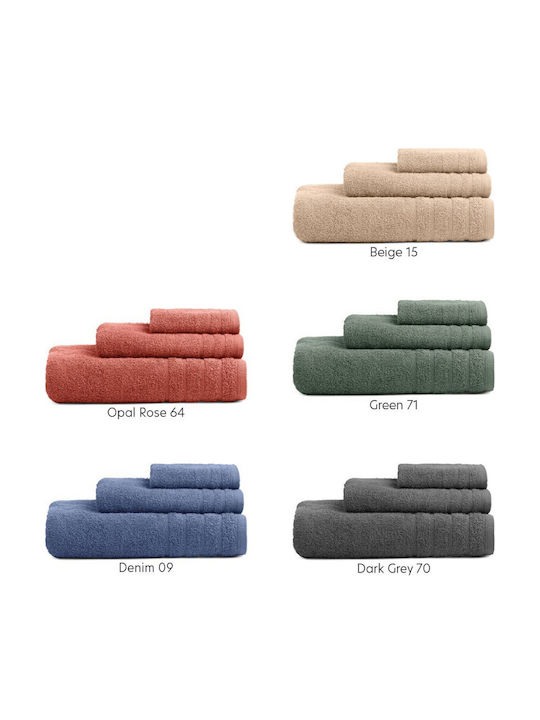 Adam Home Πετσέτα Σώματος 75x150εκ. Beige