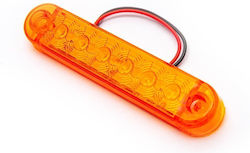 Marker Light Reflectors Gelbe 6 LED Fr0173s 12-24V 100mm