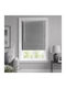 MRShome Roller Blinds Partial Blackout Grey W140xH140cm sl-DRV-GR140140